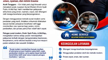 Sunat Modern Hadir Sebagai Solusi Yang Aman, Nyaman, Dan Minim Trauma