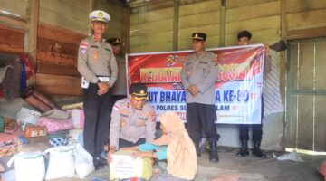 Polres Subulussalam Salurkan Bantuan Sosial kepada Masyarakat dalam Rangka Hari Bhayangkara ke-80
