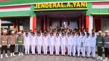 Kapolres Aceh Tenggara Hadir di Tengah Putra-Putri Terbaik Aceh Tenggara, Paskibraka Resmi Dikukuhkan