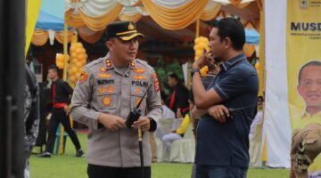 Kapolres Aceh Tenggara Pimpin Pengamanan Musda X Golkar, Pastikan Kegiatan Berlangsung Aman dan Kondusif
